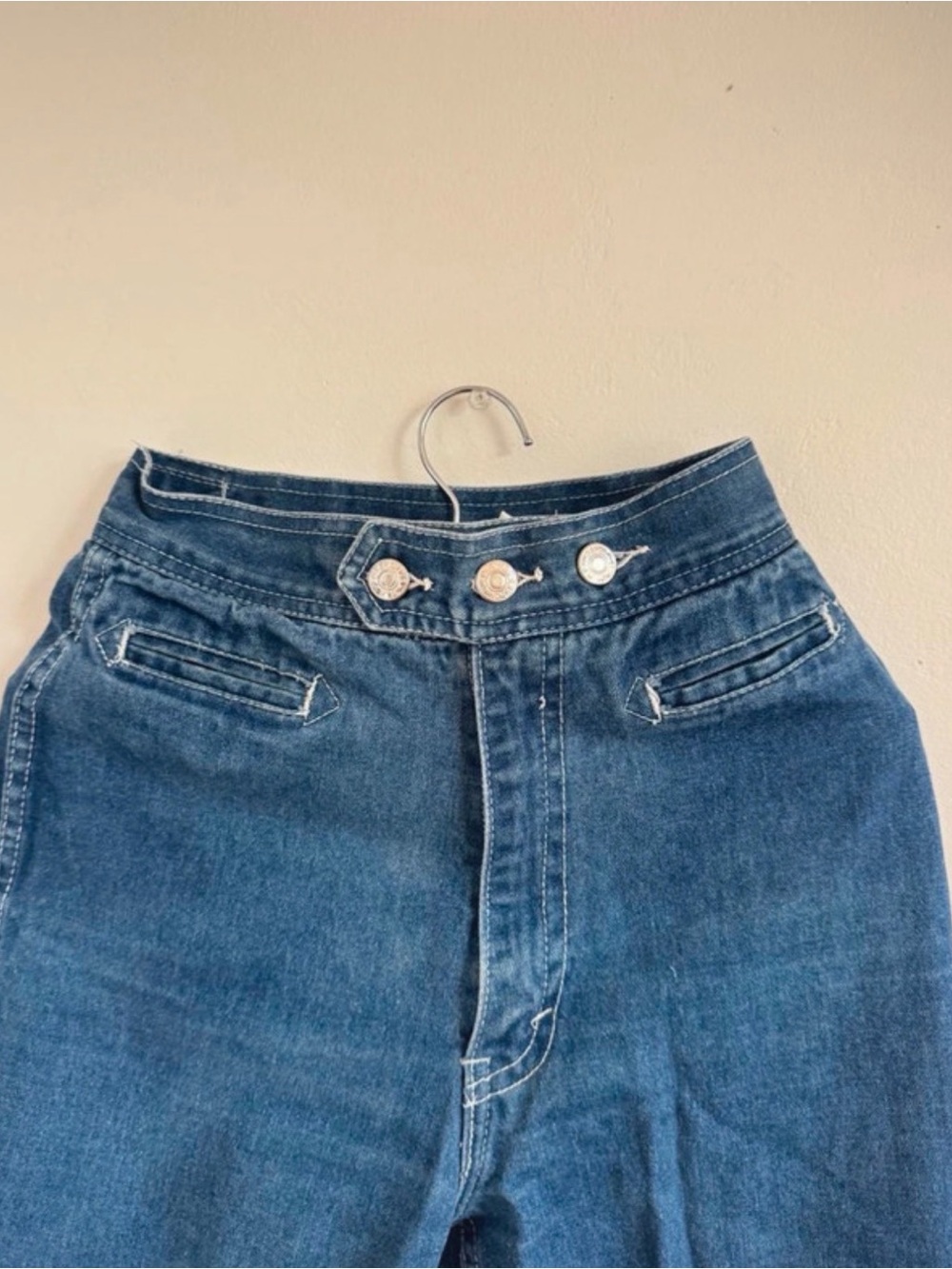 Vintage high waisted 70s jeans